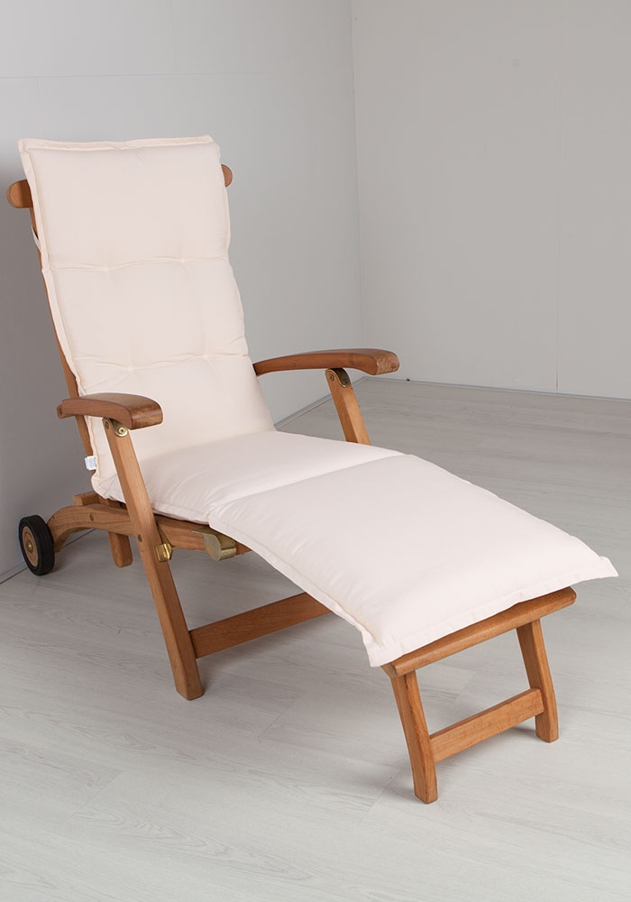 Tuinkussenshop deckchair Havana ecru