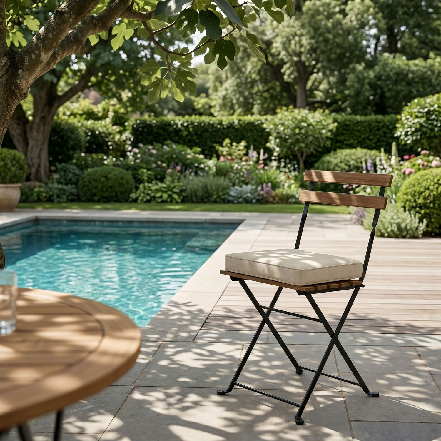 Lisboa sand carré 40x40cm tuinkussen