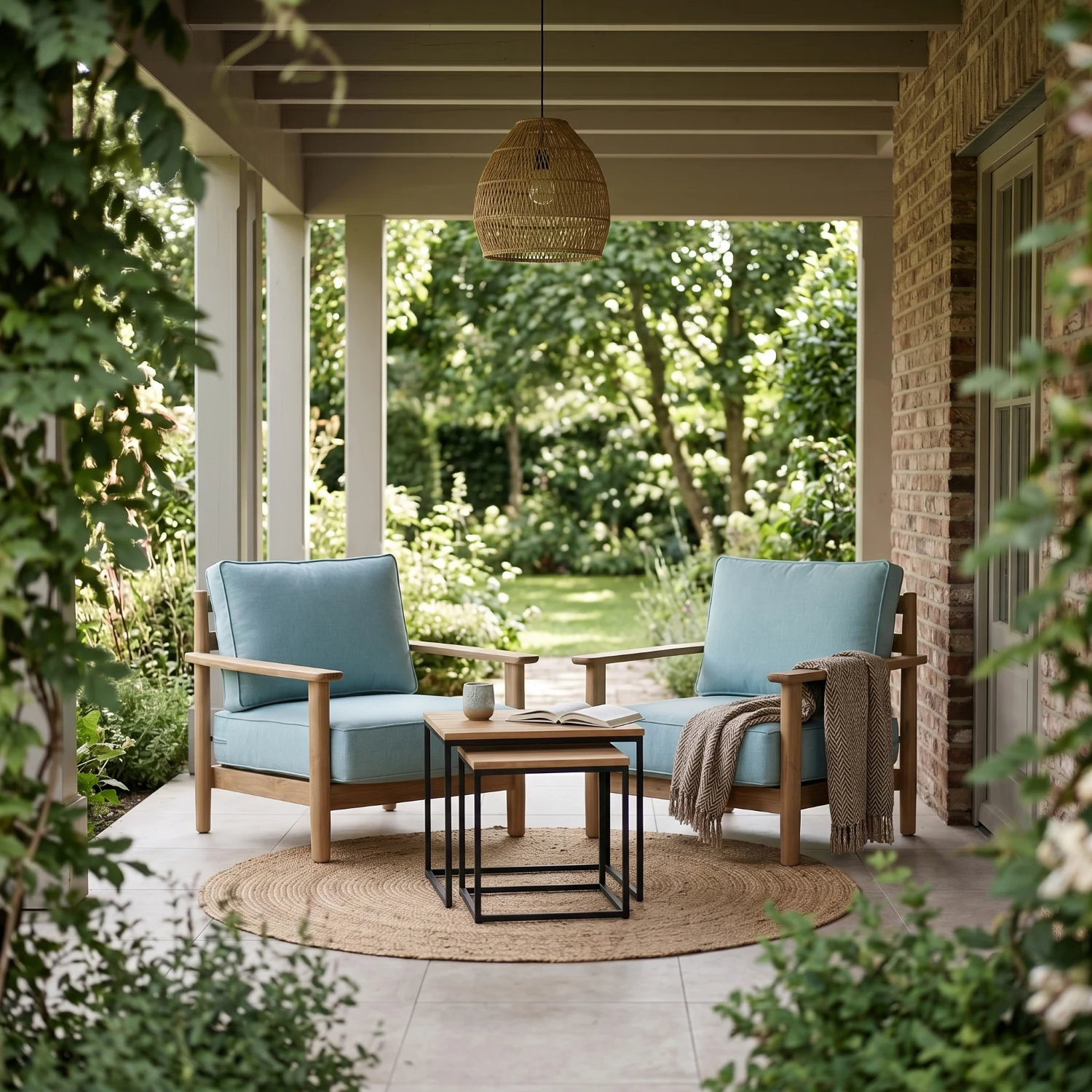 Loungekussenset Turquoise
