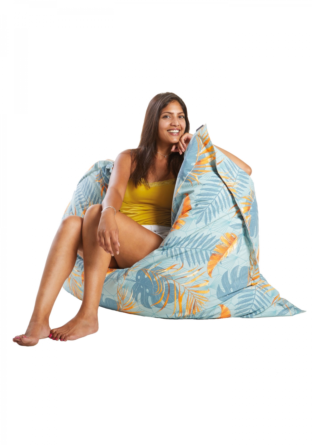 Sfeerfoto zitzak Outdoor Dotan blue