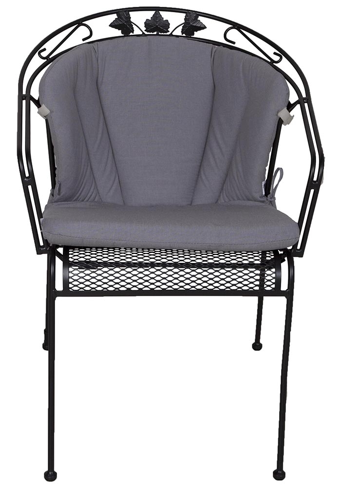 taart karakter Tegenstander Toledo/Elegance kussen - Havana sealgrey - Tuinkussenshop.nl