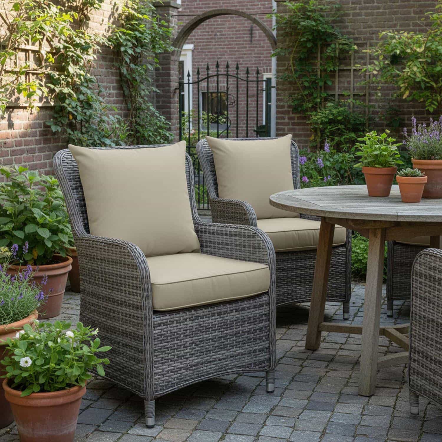 Wicker set universeel - Ribera naturel (waterafstotend)