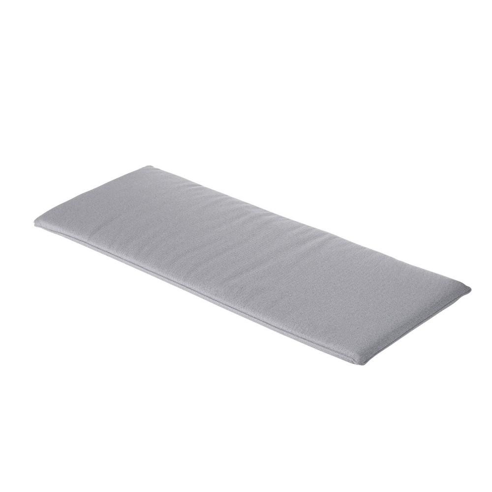 Pesonlook Set van 2 bierbankkussens voor biertentset, bankkussen met ritssluiting, 220 x 25 x 3 cm, wasbare bierbankkussens, gewatteerd kussen voor biertafel en partytent (grijs, waterafstotend
