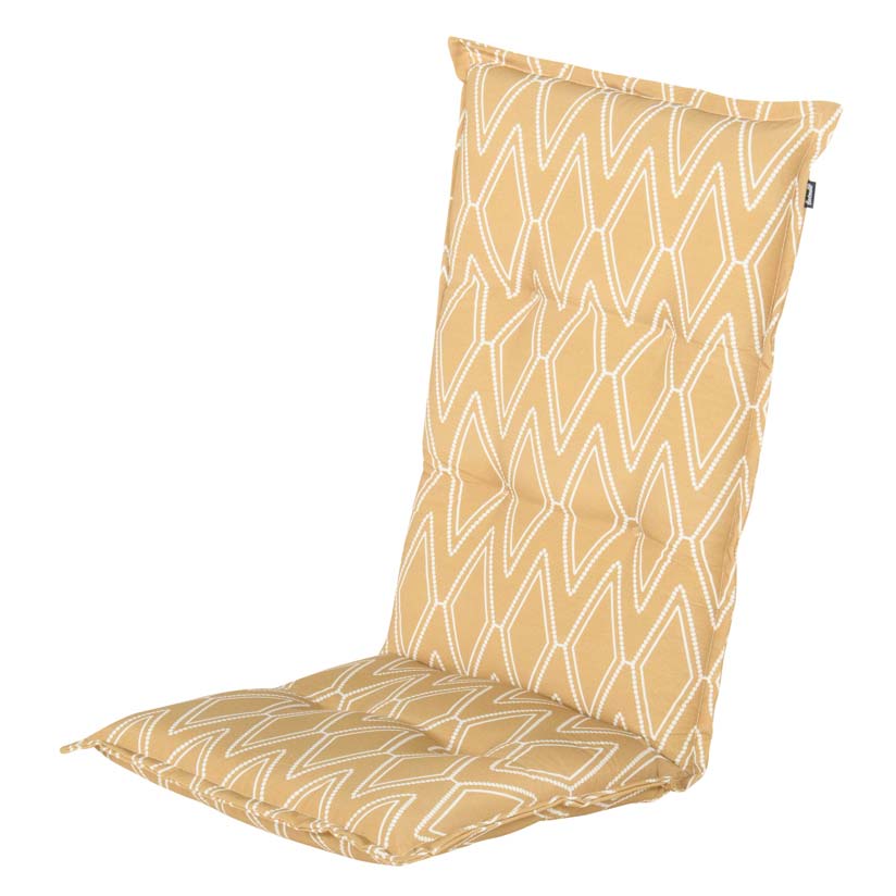 Tuinkussen hoge rug   Emma yellow