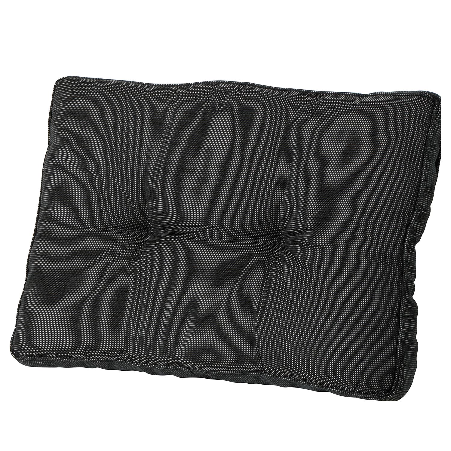 Loungekussen ruggedeelte 70x40cm florance   Rib black