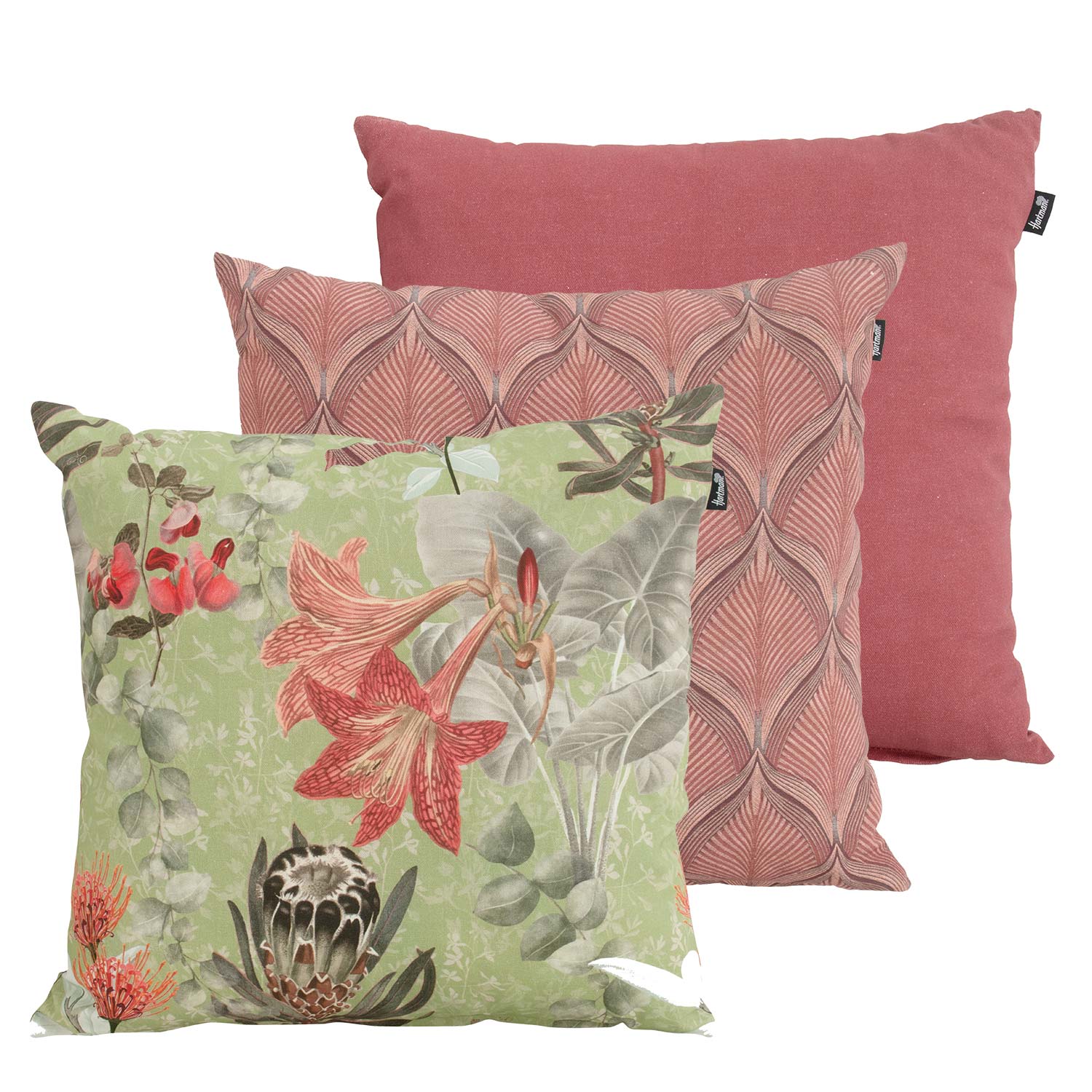 Sierkussenset   Ruby cyclamen