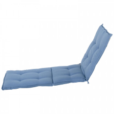 Ligbedkussen 190x57cm - Casual steelblue