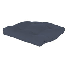 Rotankussen 46x46cm - Cuba graphite blue