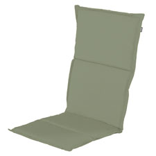 Textileenkussen hoge rug - Cuba Soft green