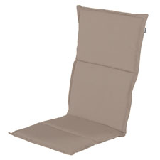 Textileenkussen hoge rug - Cuba Sand