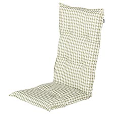 Tuinkussen hoge rug - Poule green