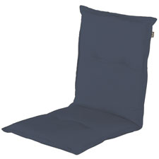 Tuinkussen lage rug - Cuba Graphite blue