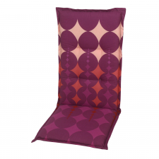 Tuinkussen hoge rug - Mesen purple