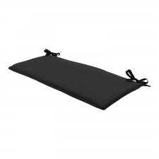 Bankkussen 110cm - Canvas eco black (waterafstotend)