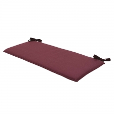 Bankkussen 140cm - Canvas eco bordeaux (waterafstotend)