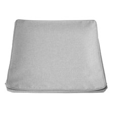 Kussenhoes lounge - 60x60x10cm Lisboa light grey (waterafstotend)