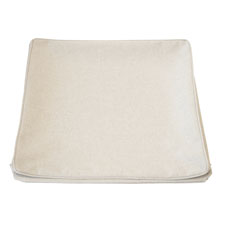 Kussenhoes lounge - 60x60x10cm Lisboa sand (waterafstotend)