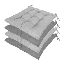 Bundel toscane kussens 46x46cm - Lisboa dark en light grey (waterafstotend)