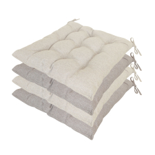 Bundel toscane kussens 46x46cm - Lisboa sand en taupe (waterafstotend)