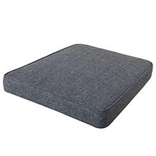 Zitkussen wicker universeel premium 48x48cm - Porto grey (waterafstotend)