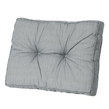 Loungekussen ruggedeelte 70x40cm florance - Basic grey