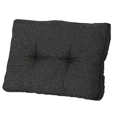 Loungekussen ruggedeelte 70x40cm florance - Rib black