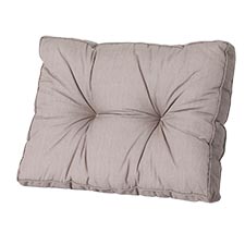 Loungekussen ruggedeelte 60x40cm florance - Basic taupe