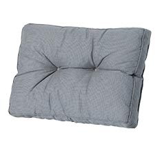 Loungekussen ruggedeelte 60x40cm florance - Rib grey