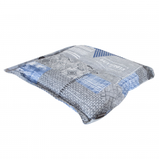 Hockerkussen 50x50cm - Kell blue