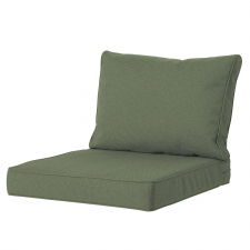 Loungekussen premium zit en rug 60x60cm carré - Manchester green (waterafstotend)