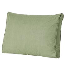 Loungekussen ruggedeelte 60x40cm carré - Basic green