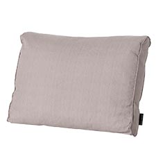 Loungekussen ruggedeelte 73x40cm carré - Basic taupe