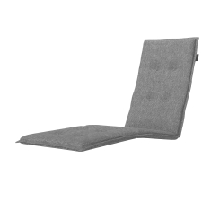 Ligbedkussen 200x60cm - Lisboa Dark grey (waterafstotend)