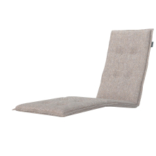 Ligbedkussen 200x60cm - Lisboa Taupe (waterafstotend)