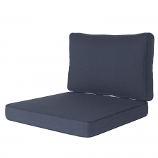 Loungekussenset Carré 60x60cm met rug 60x40cm - Lisboa Jeans