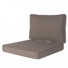 Loungekussenset Carré 60x60cm met rug 60x40cm - Lisboa Sand