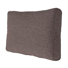 Loungekussen ruggedeelte 60x40cm carré - Lisboa Taupe