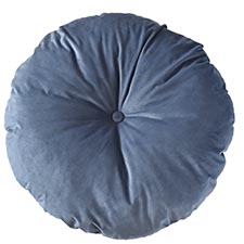 Sierkussen Ø75cm - Indoor London dark blue
