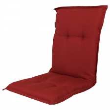 Tuinkussen lage rug - Rib red