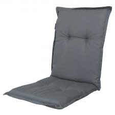 Tuinkussen lage rug - Rib grey