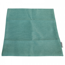 Kussenhoes 45x45cm - Ribera twist turquoise (waterafstotend)