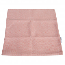 Kussenhoes 45x45cm - Ribera twist rose (waterafstotend)