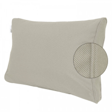 Loungekussen ruggedeelte 73x40cm carré - Ribera naturel (waterafstotend)
