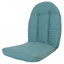 Toras/Comfort kussen - Ribera twist turquoise (waterafstotend)