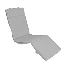 Relax kussen 170x50cm - Pedro light grey (waterafstotend)