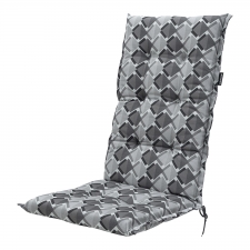 Tuinkussen hoge rug - Siem grey