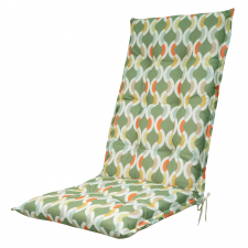 Tuinkussen hoge rug - Trivia green (waterafstotend)