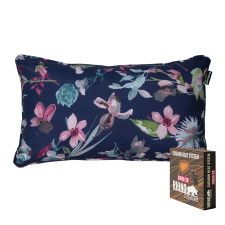 Warmtekussen sier 50x30cm - Cato indigo