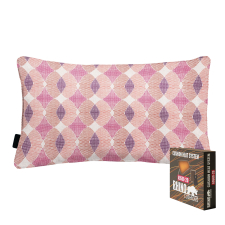 Warmtekussen sier 50x30cm - Rae purple