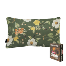 Warmtekussen sier 50x30cm - Julliete green (waterafstotend)